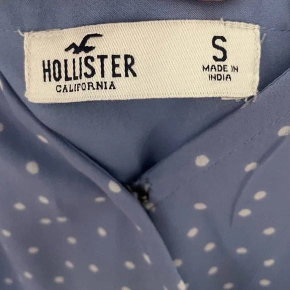 blue hollister wrap dress - Picture 5 of 5